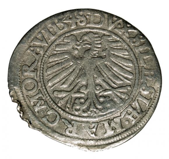 Grosz 1548 Ferdynand I Habsburg Wrocław