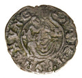 denar Rudolf II Habsburg Węgry Kremnica