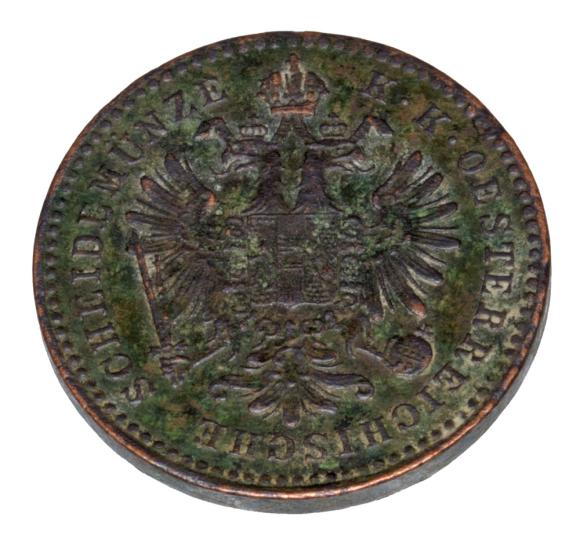 1 krajcar 1858 Franciszek Józef I Austria Kremnica