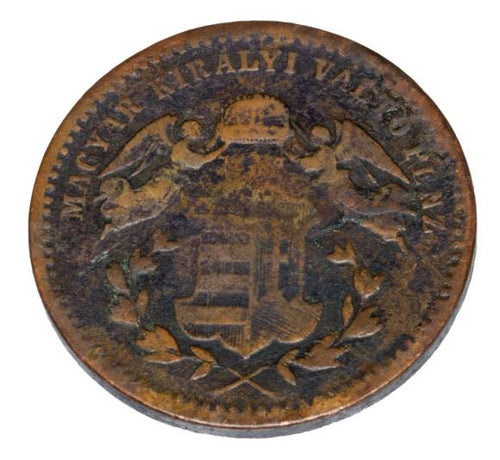 1 krajcar 1868 Franciszek Józef I Węgry Kremnica